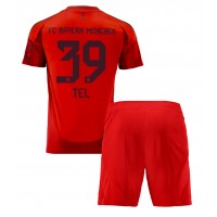 Camisa de time de futebol Bayern Munich Mathys Tel #39 Replicas 1º Equipamento Infantil 2024-25 Manga Curta (+ Calças curtas)